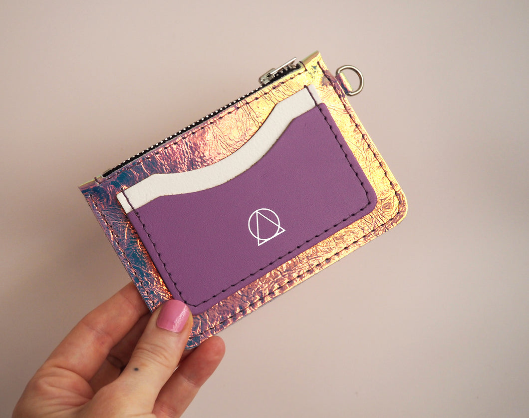 Luxury Spirit Quartz Pierre Purse with Key Ring