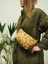 Megan Bag - Embossed Tan Large