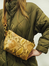 Megan Bag - Embossed Tan Large