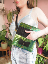 Helena Mock Croc Bumbag with chunky detachable strap