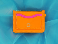 Neon Pierre Purse with Key Ring