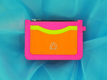 Neon Pierre Purse with Key Ring