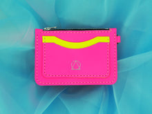 Neon Pierre Purse with Key Ring