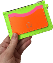 Neon Pierre Purse with Key Ring
