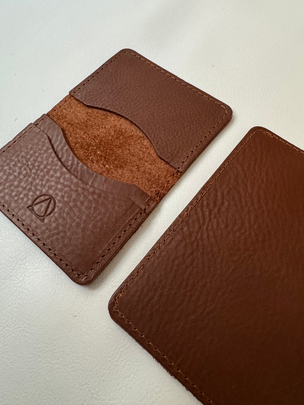 Luxury Vegetable Tanned Cardholder - Brown