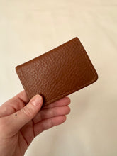Luxury Vegetable Tanned Cardholder - Brown
