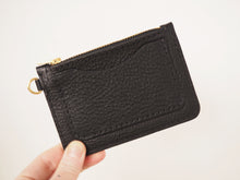 Luxury Vegetable Tanned Leather Pierre with Key Ring